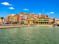 Colorful  House Hotels near Xiaoruo Village