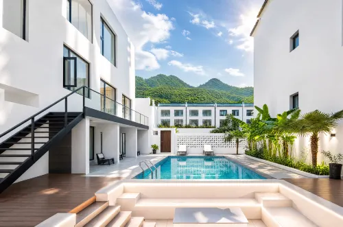 Kuriki Ichigo · FAIRYLAND Stream and Rice Field Designer Pool Accommodation - Infinity Pools