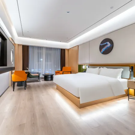 Jingcheng Smart Hotel (Qingdao Golden Beach Resort Anzi Subway Station) Отели рядом с достопримечательностью «Пляж Голден-Бич»