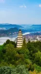 Lanjiang Jiangjing Inn (Langzhong Ancient City Huaguanglou) - Mountain view