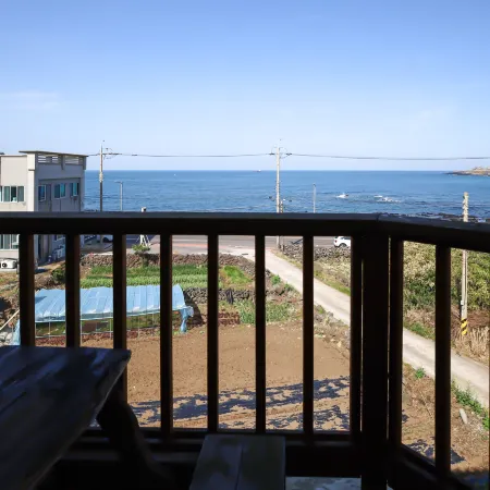 New beachscape pension jeju