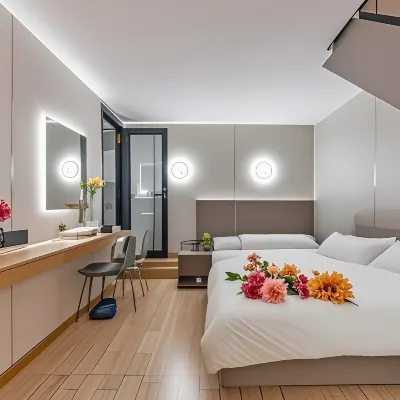 Haoyuan Apartment (Guangzhou Yongqingfang Changshou Road Subway Station) Отели рядом с достопримечательностью «Ли-Ван»