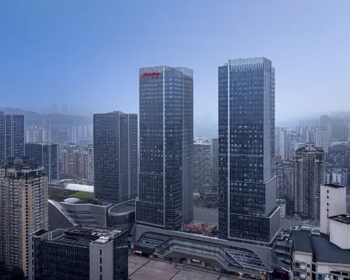 Chongqing Shapingba Station Three Gorges Plaza Hilton Hampton Hotel Hotels near Shapingba