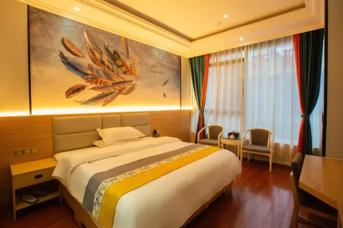 โรงแรมเรด กัวหลงตู ผันเซียน - ที่มีอ่างอาบน้ำ