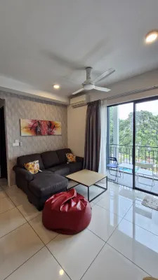 H&W Sunway Onsen Suite S-15-12 near Lost World of Tambun Ipoh Hôtels à : 