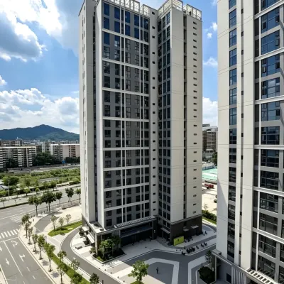 詩雅·雲居假日公寓（廣州黃邊地鐵站設計之都店） 鄰近黄边的酒店