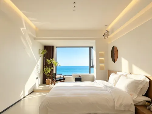 Yichuang Haiyue · LunaSea | Sea-View at Your Fingertips Boutique Vacation Inn - badewanne