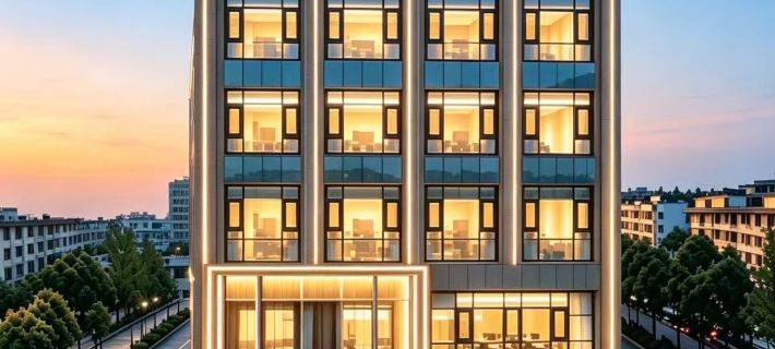 Qi'an Smart Cinema Hotel (Puding Yuxiu Square Branch) Hotel a Puding