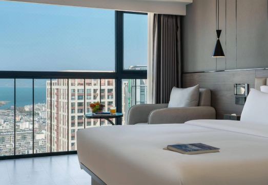 신예 호텔 객실 내부