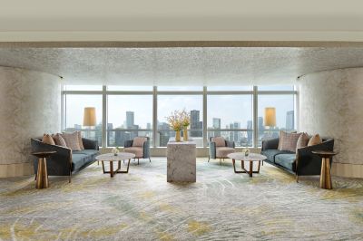 デラックスグランドクラブシティビュールーム ザ・リッツ・カールトン ジャカルタ パシフィックプレイスの写真