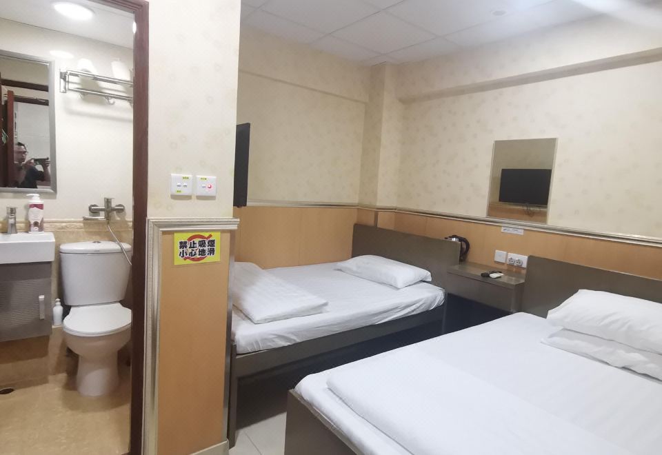 2. 난창 호스텔 침..