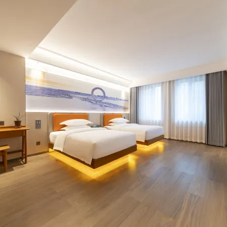 Baihe International Hotel (Weifang Fuhua Exhibition Center Good Plaza)