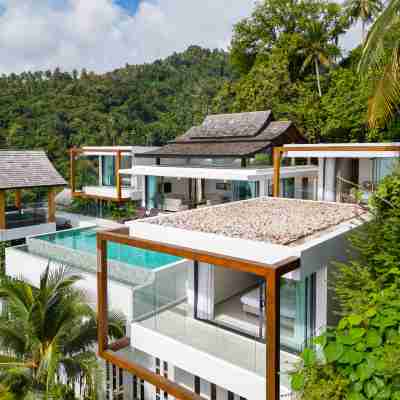 Samui Privacy Modern Luxury Seaview Natural Rainforest Infinity Pool Villa Hotel Exterior