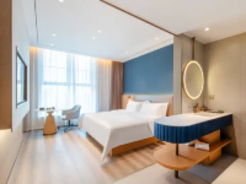 藝龍安悅飯店（蚌埠高鐵南站大學城店） 安徽財經大學(龍湖東校區)附近的飯店