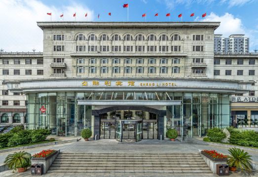 안산 빅토리 호텔 외부 야경 이미지