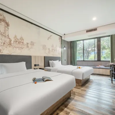 Yimi Hotel (Guangzhou Fangcun Metro Station Huadi) Отели рядом с достопримечательностью «Кан имеет памятную начальную школу (Восточный кампус)»