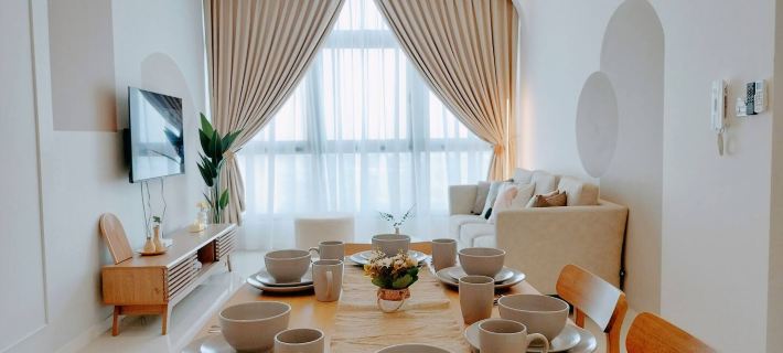 Delight Homestay Paradigm Residence Hotéis em Tebrau