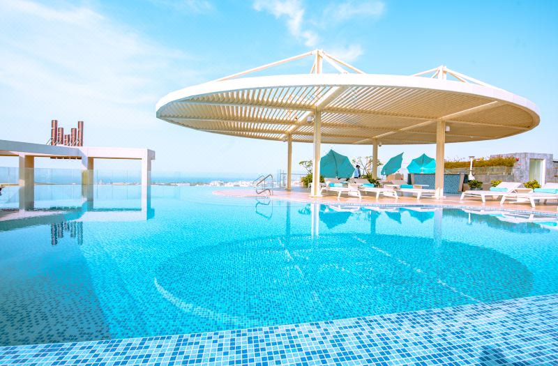Grand Millennium Muscat Apartments and Suites connected to Mall