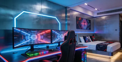 LightLeaf Esports Apartment - جديد