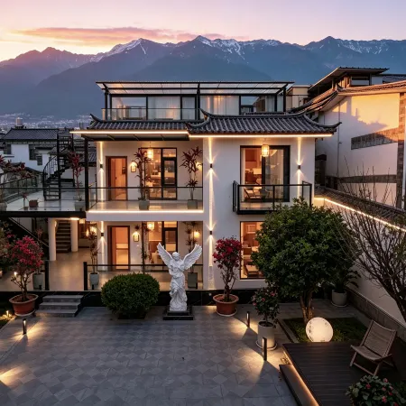 Summer view, VILLARIDGE, travel and leisure, designer's new resort (Dali Old City) โรงแรมในต้าหลี่