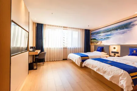 Super 8 Select Hotel (Bayi Road, Shanghai New High-speed Railway Station) Отели рядом с достопримечательностью «Haizhou Temple»