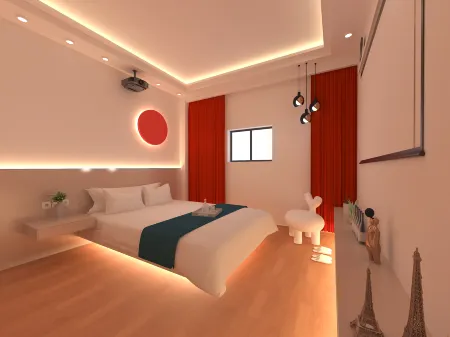 Lecheng Theme Hotel (Taiyuan Clothing City Railway Station) Отели рядом с достопримечательностью «Shuangta Temple (Twin Pagoda Temple)»