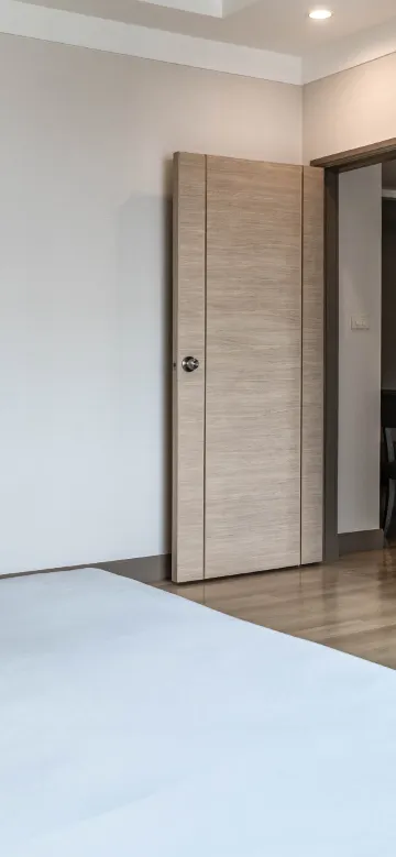 ห้องสวีทดีลักซ์ 1 ห้องนอนพร้อมวิวเมือง