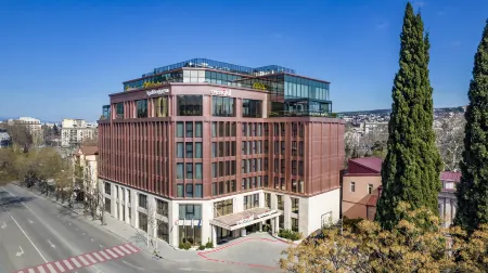 Swissôtel Tbilisi Отели рядом с достопримечательностью «Памятник  Церетели и Чавчавадзе»