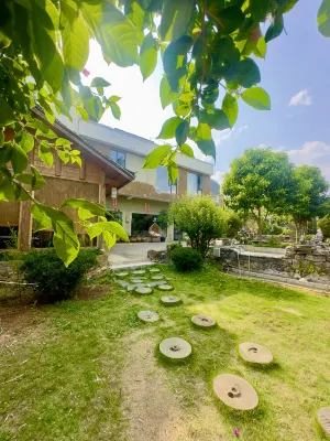Recreation and health resort courtyard - Haustierfreundliche