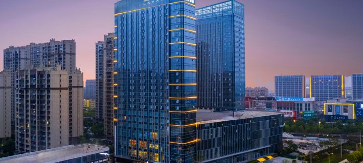 Lavande Hotel Fuyang Funan Tianfu Square Branch Hotel di Funan