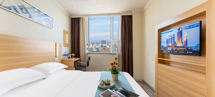 Aolong Hotel (Jingmen Zhongtian Street Minzhu Street Historical and Cultural District Branch) Hotel a Jingmen