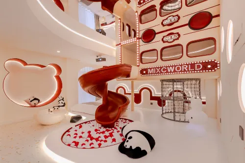 Lume White · Childhood Fun Hidden Luxury Parent Child Homestay (Chengdu Panda Base Branch)