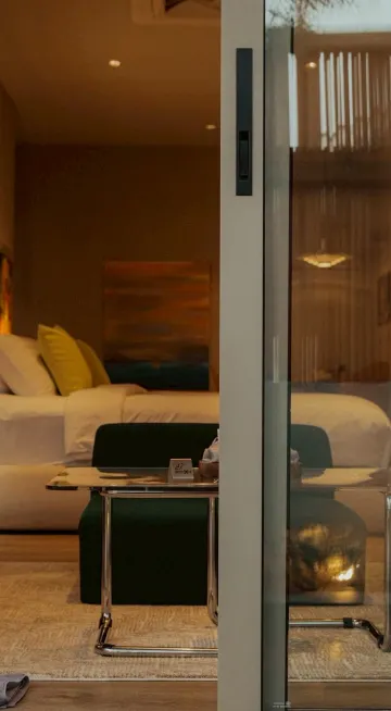 ห้องเตียงคิงไซส์ พร้อมระเบียง