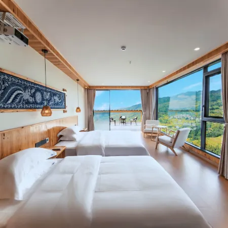 Yunlushan 360° Mountain View Slowly Rustic Style Private Boutique Stay (Zhaoxing Xiage)