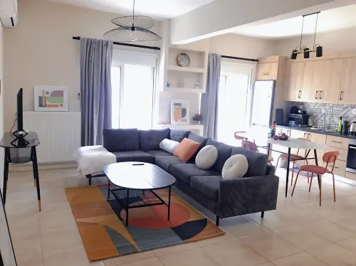 Paleo Faliro Athens fully equipped 2 bedrooms 90 sqm big apartment 200m to Free beach - Wifi