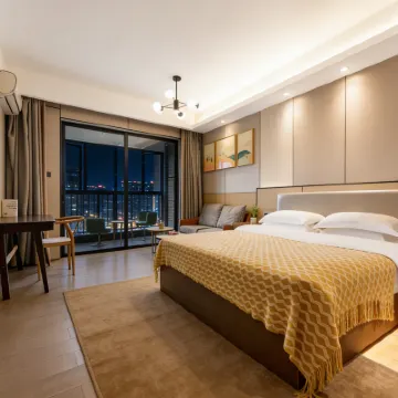 อพาร์ตเมนต์หยวนซวี่ สาขา สถานีเจียงเหมิน ต้าหรงเฉิง โรงแรมใกล้สวรรค์นกน้อย
