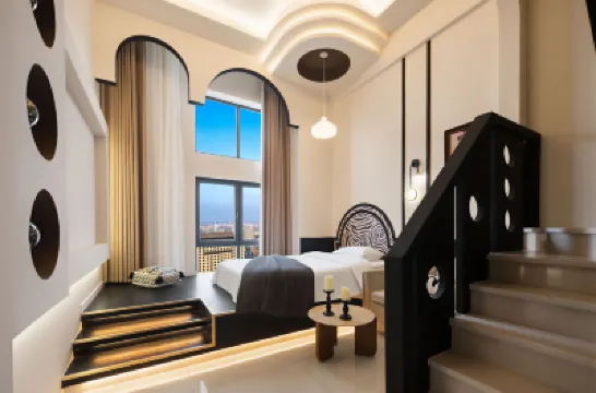"Town Talk •THEMOMENAPARTMENTAesthetic Designer LOFT  (Nantong Vocational University Branch) Hotel di 