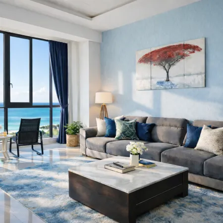 Gurney Seaview 2BR | High Floor | bathtub @ Jazz