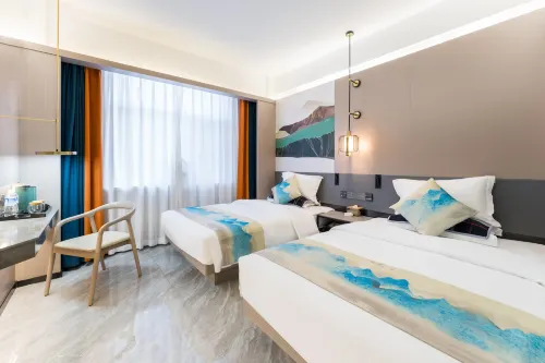 Litchi Sunshine Hotel (Guxian Plaza Chaoyang Road Branch) Hotels in Gu County