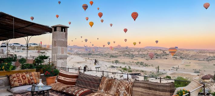 Seki Cave Hotel – Wake Up to Hot Air Balloons Hotel a Distretto di Avanos