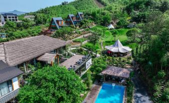 Anji Muyuan Mountain Villa Swimming Pool Coffee Family Vacation Stay