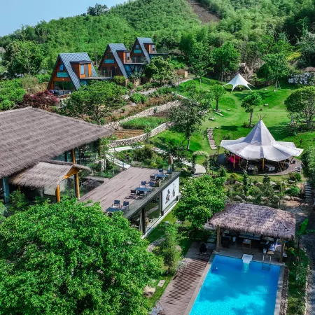 Anji Muyuan Mountain Villa Swimming Pool Coffee Family Vacation Stay