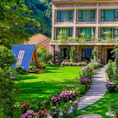 Hangzhou Shantian Half Acre Parent-child River Tracing American-style Resort B&B Hotels in der Nähe von Source of Lake Taihu