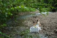 Qixili · Surround Mountain Stream Trekking · Designer Villa (Jing Moon Bay Tourist Resort) Hotel dekat Yueliangwan Scenic Area