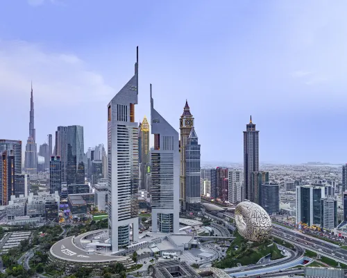 Jumeirah Emirates Towers Dubai エミレイツタワー周辺のホテル
