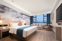 New Beacon Shangju Hotel Hotell i Caidian District