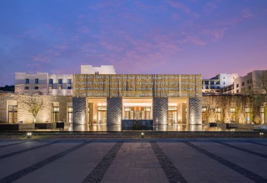 고북 수진 마을의 야경 또는 풍경 이미지