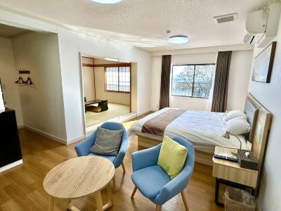 和洋室【オーシャンビュー/44.8平米】 伊東山荘 ito Villaの写真