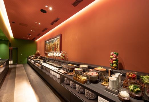 호텔 일 팔라조 후쿠오카의 고급스러운 객실 욕실