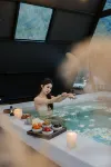 Floral Hotel·Qixili · Surround Mountain Stream & Private Hot Spring Designer Villa - น้ำพุร้อน
